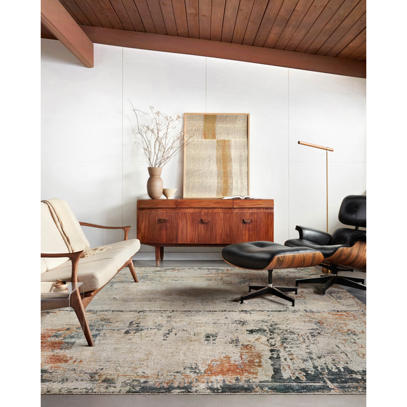 Kanesha Abstract Indoor Rug, Rectangle 9'3" x 12'10"