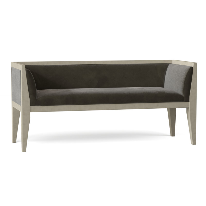 Jena Upholstered Bench, 9953 Loden, Espresso
