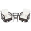 Ensemble de conversation en rotin 3 pièces avec 2 chaises pivotantes et 1 table carrée-2142618780