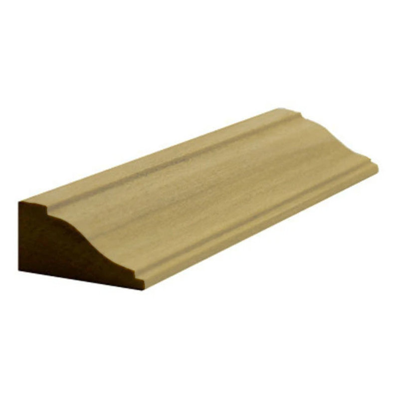 Moulure de panneau Colonial 1-1 / 8 po de large x 9/16 po. Sans finition, L 1,125 po x H 0,5625 po x P 42 po, Peuplier