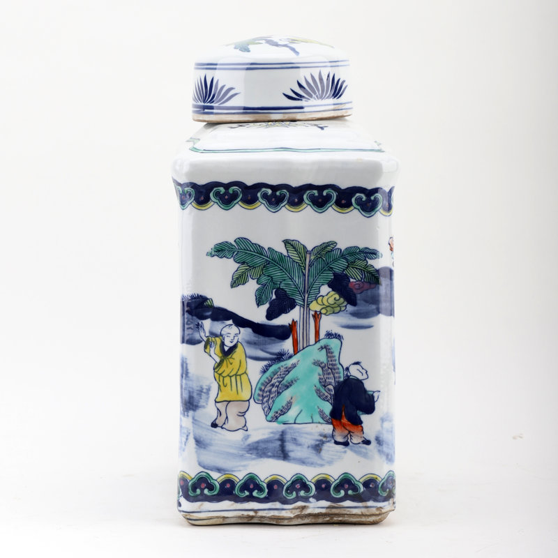 Handmade Porcelain China Jar
