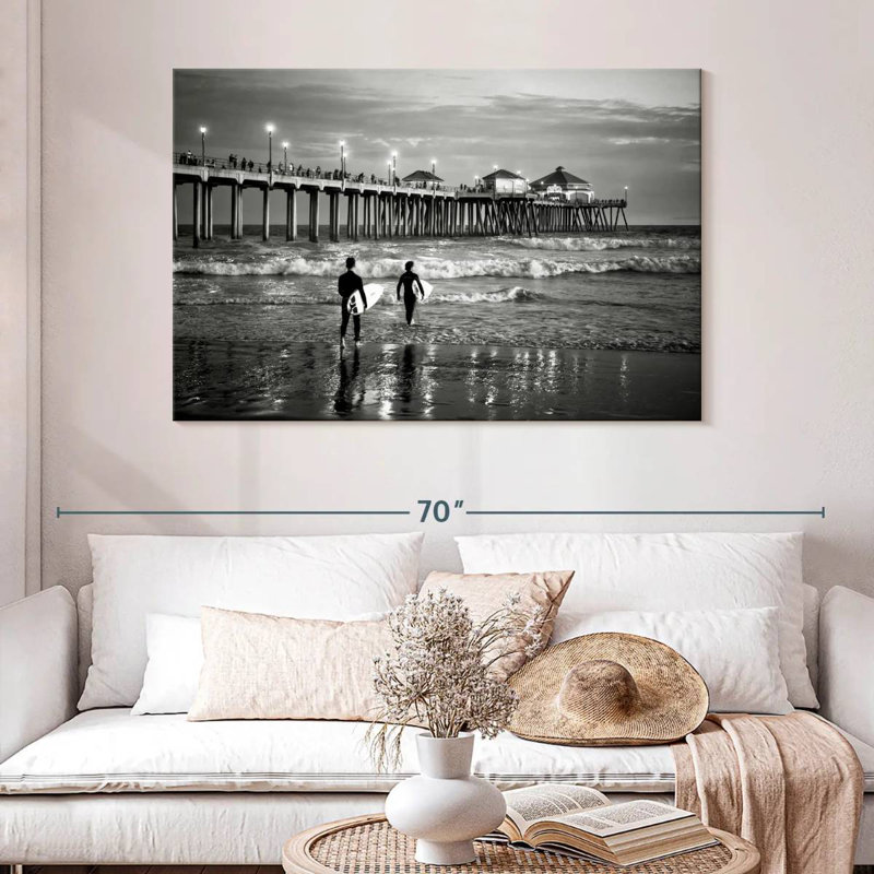 Senne Huntington Beach Surf City, H 32 po x l 48 po