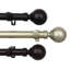 Orpha Steel Adjustable 1'' Single Curtain Rod-73932832-73932839