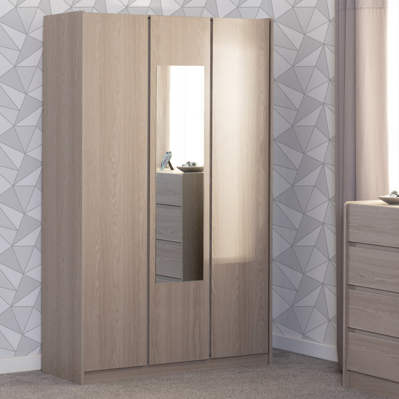 Seja 3 Door Manufactured Wood Wardrobe