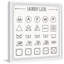 Laundry Guide - Single Picture Frame Print-1752938258