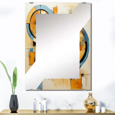 Mannar - Miroir mural décoratif abstrait MIR131771