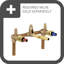 Robinet de salle de bain mural Fina-5826002