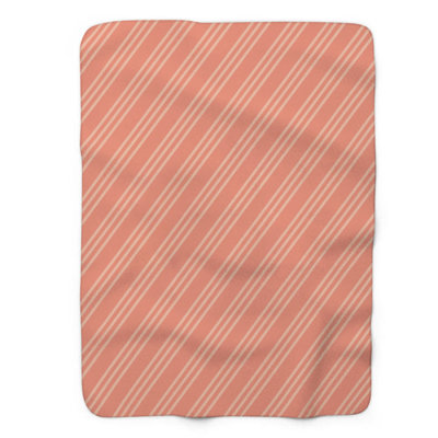 Couverture rose Sherpa