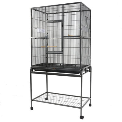 13120 Black 31"x20" Flight Cage & Stand
