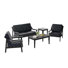 Marlo 5-Piece Outdoor Conversation Set, Perfect for Entertaining with Included Tables