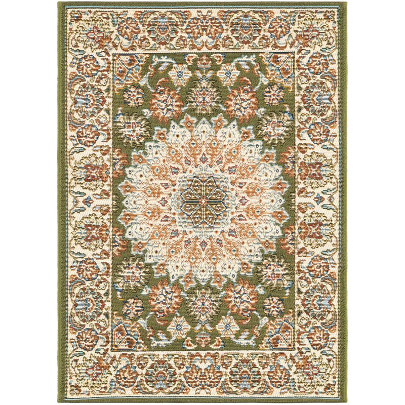Tapis vert traditionnel Tollefson, Rectangle 2 pi x 3 pi 1 po
