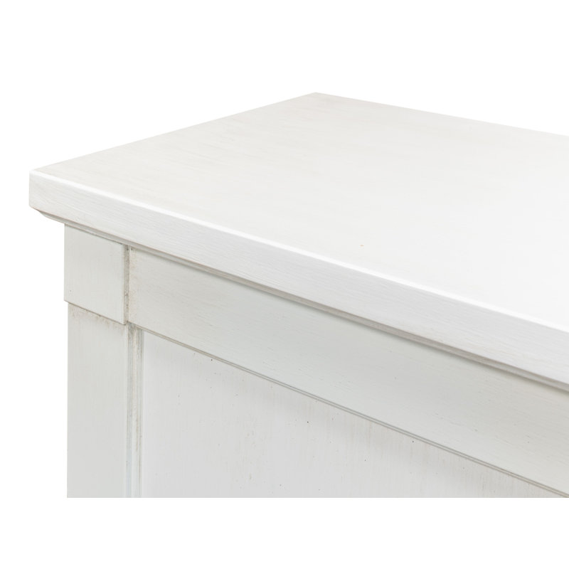 Montgomeryville 75'' W Solid Wood Sideboard, White