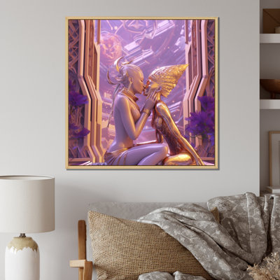 " Intergalactic Kiss Cosmic Love "