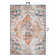 Tapis oriental orange / bleu / crème Beverly
