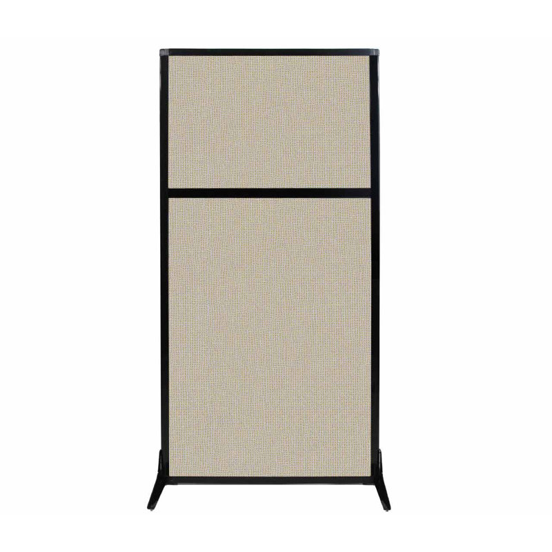 Cloison de poste de travail, Sable, 33"