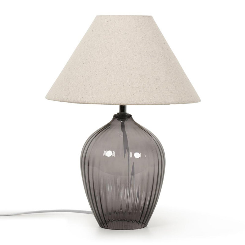 Matheu 36cm Table Lamp, Grey