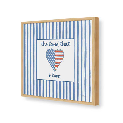 USA Cuties Stripes III by Pela Studio Art Print