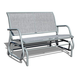 Banc oscillant en acier Jayvion