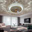 Ventilateur de plafond sans lame en cristal, ventilateur de plafond avec télécommande pour lumières, ventilateur de plafond à profil bas-98781948