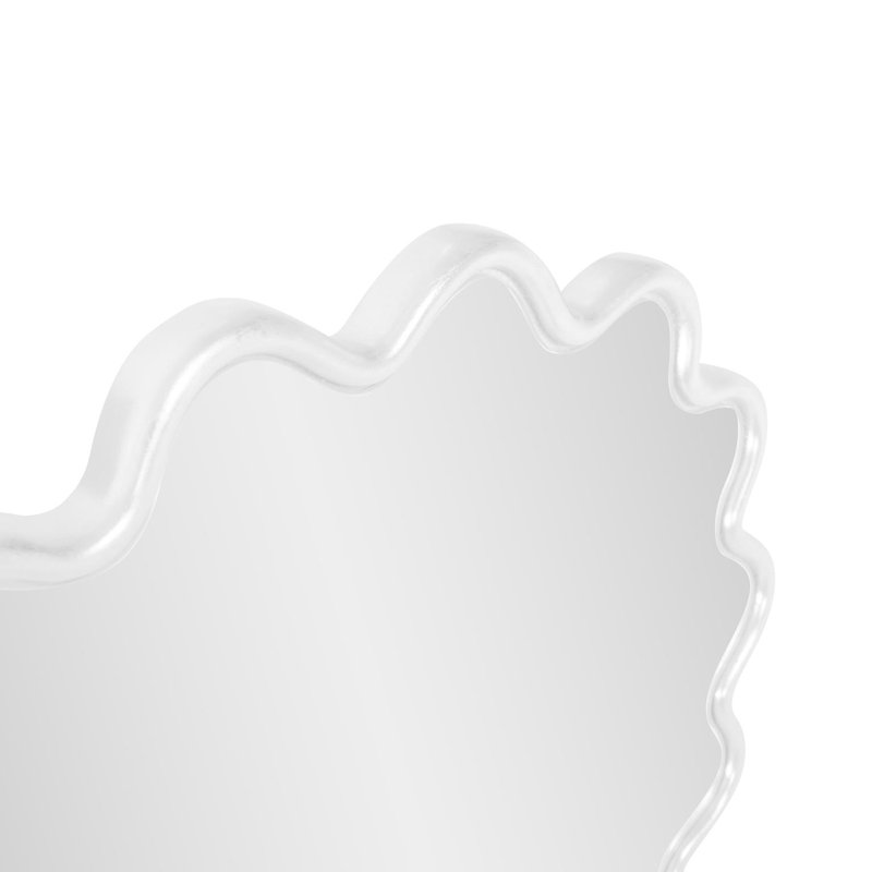Miroir mural Anders, Blanc