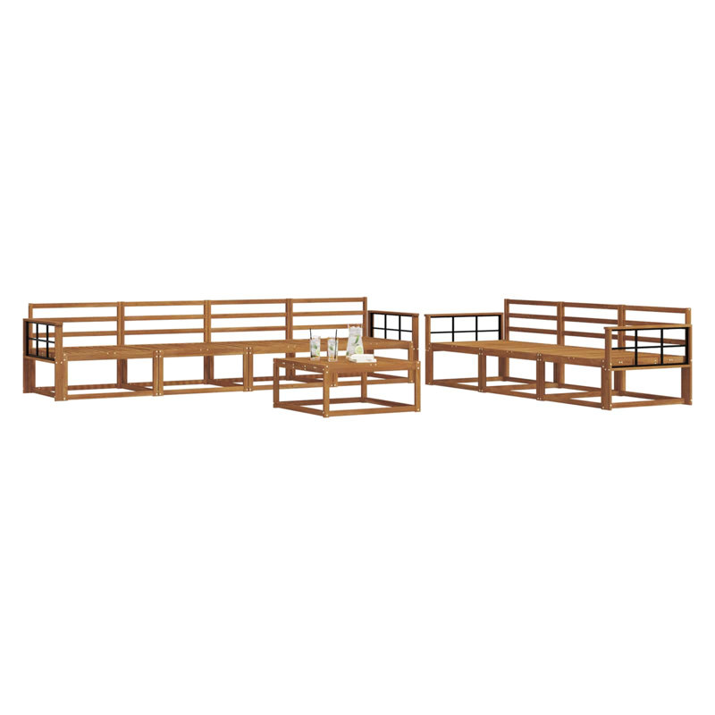 329cm Wide Patio Sectional Set