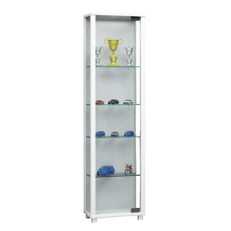 Everglade Display Cabinet, White, No