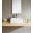 Modern Ceramic Square Vessel Bathroom Sink with Overflow