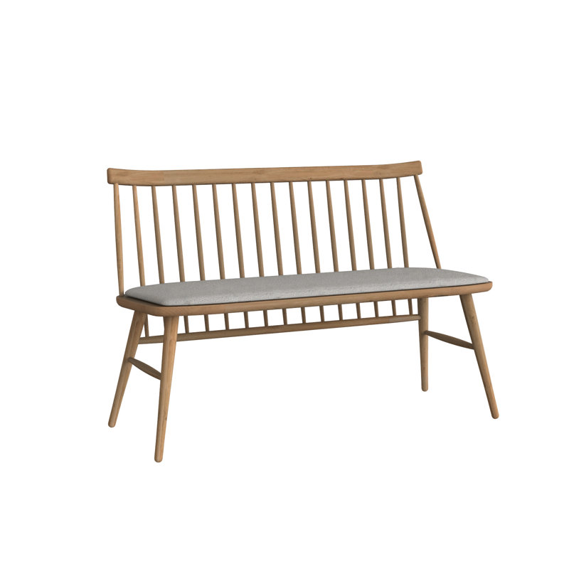 Banc en bois massif Josabet