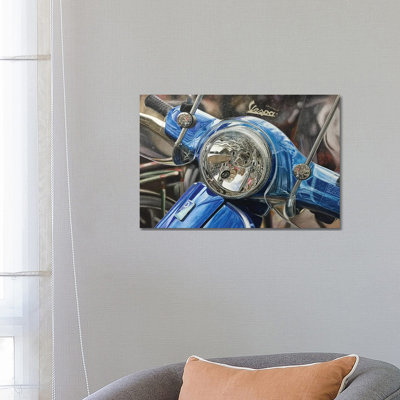Vespa by J.Bello Studio - Wrapped Canvas Print