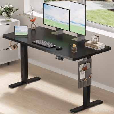 Height Adjustable Rectangular Standing Desk