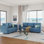 Canapé modulaire avec rangement 2 pièces Zendajas