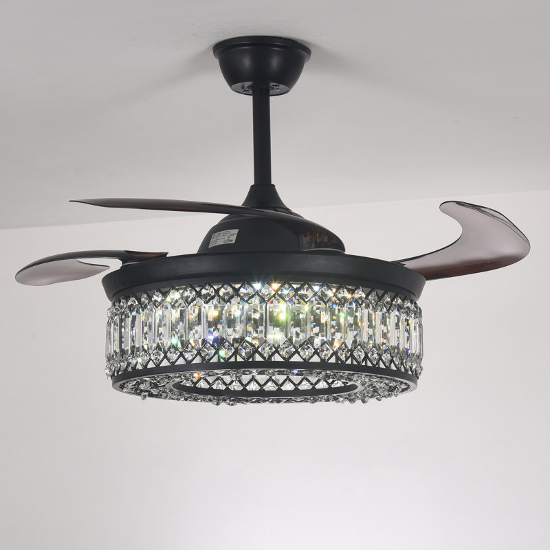 Krol 42'' Ceiling Fan with LED Lights