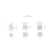 Kindjal 41 Light Crystal LED Multi-Light Pendant