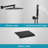 Complete Shower System with Rough in-Valve-64600598