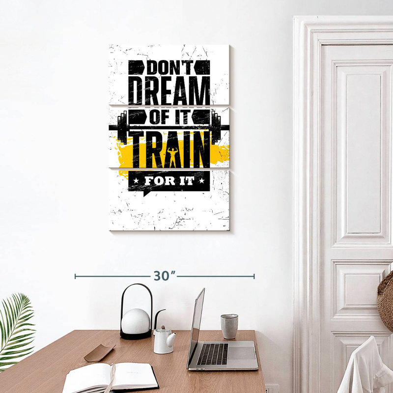 Kema Gym Motivation, H 32 po x l 20 po