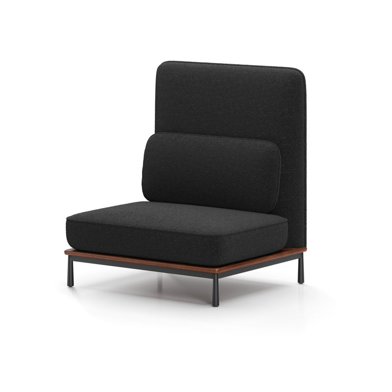 Canapé Arc, Divina Melange 170 Wool, Natural Walnut