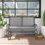 Banc oscillant en acier Whitland