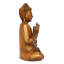 Sabiha en bois serein assis Bouddha Vitarka Mudra statue fait à la main méditation sculpture Figurine Home Decor Accent artisanal moderne oriental-1421762836