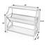 Keats Library 2 Tier 36"W Bookcase-1617863960
