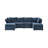 Woodring 6-Piece Upholstered Sectional-1826306413