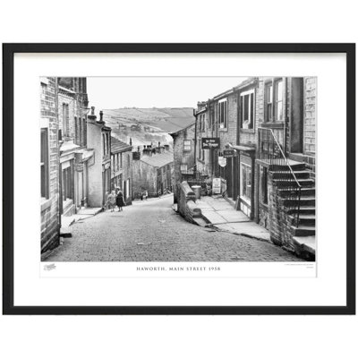 Haworth, Main Street 1958 - Single Picture Frame Print