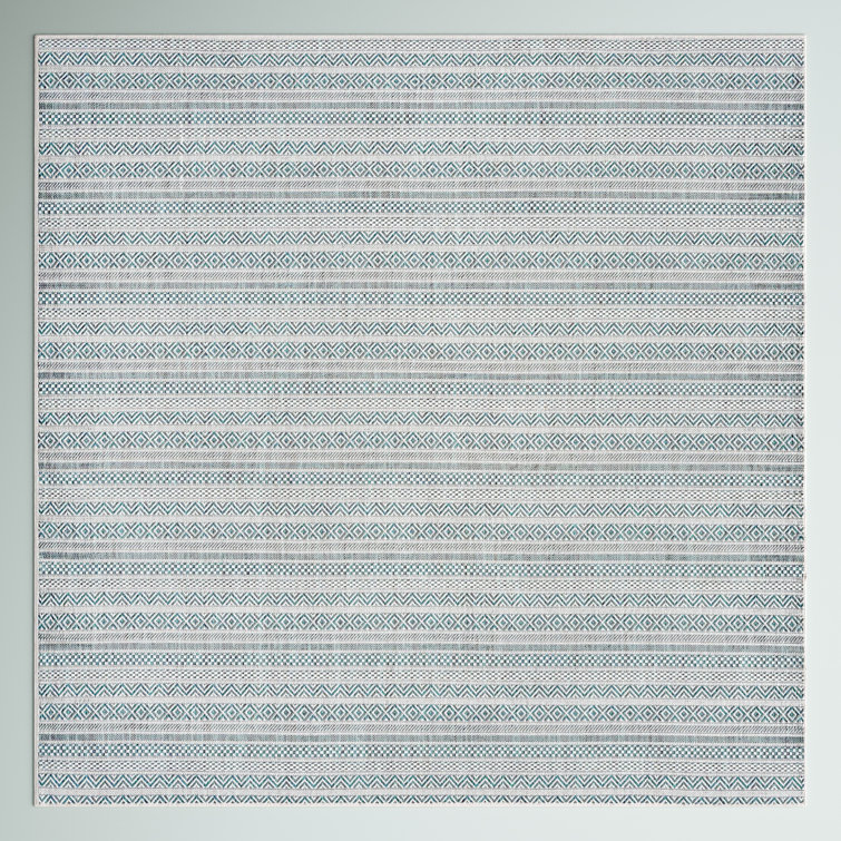 Hewitt Striped Indoor / Outdoor Rug