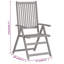 Jamayra 8 - Person Acacia Solid Wood Patio Dining Set Extendable and Umbrella Hole Included Oval Table-256153020