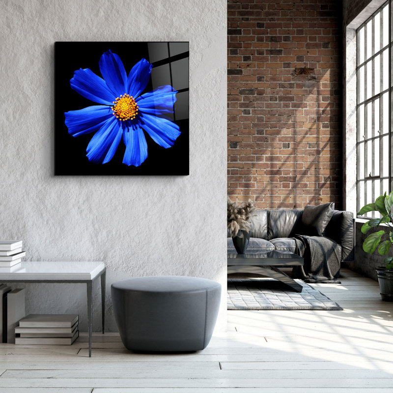 Superbe peinture décorative en verre trempé de 19,7 po x 19,7 po | 100% verre trempé, épaisseur: 0,16 pouce | Impression UV pour des couleurs éclatantes | Parfait pour la décoration intérieure, le salon ou le bureau