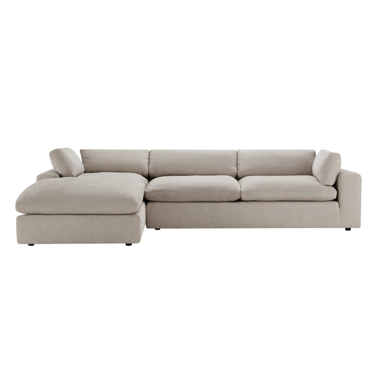 Asher 2 - Piece Upholstered Chaise L-Sectional & Reviews | Birch Lane