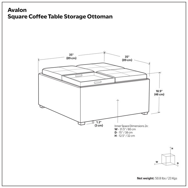 Dimensions du produit