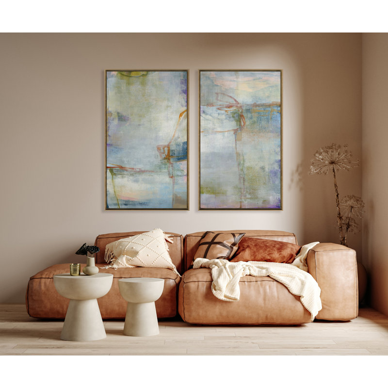 White Bluffs 5 Print by Maeve Harris, 40" H x 24" W x 1.88" D, Bronze