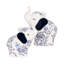 Figurine éléphant bohème en grès bohème Boho-1731016763