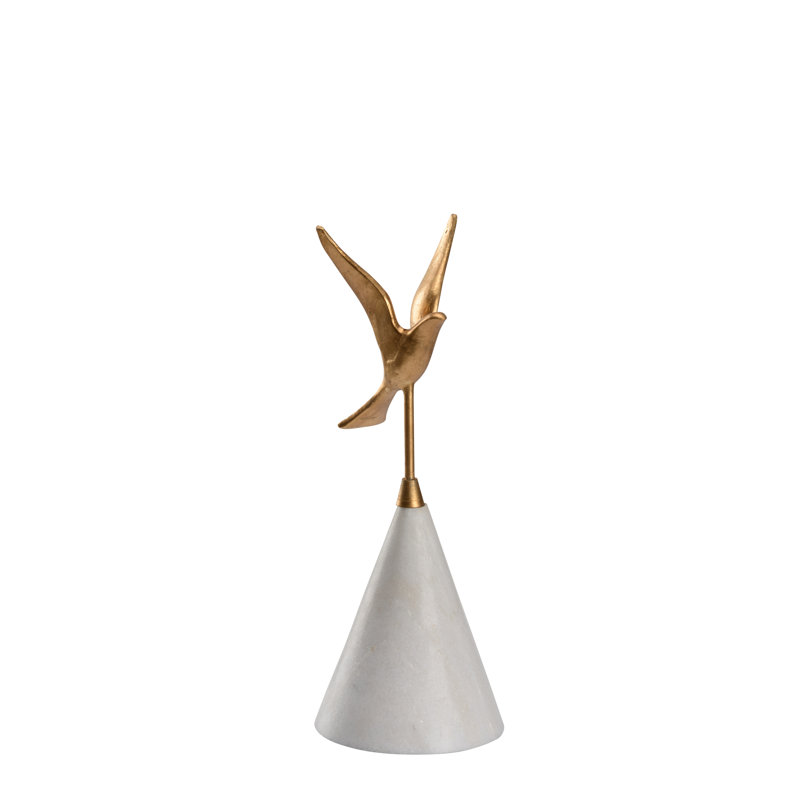 Flights Sculpture, 16" H x 6" W x 6" D