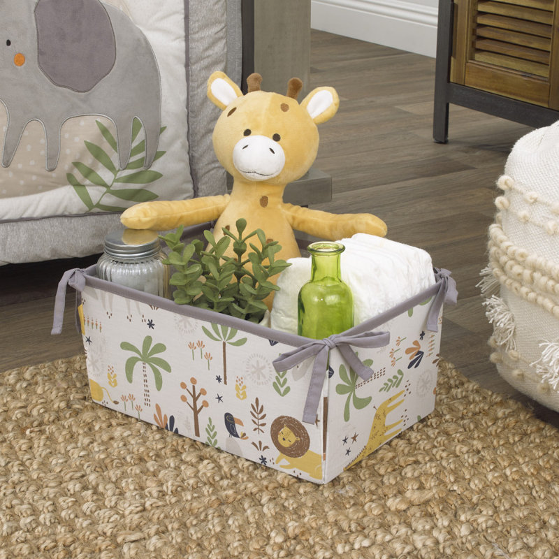Ensemble de literie pour lit de bébé 4 pièces NoJo Jungle Trails Melissa 